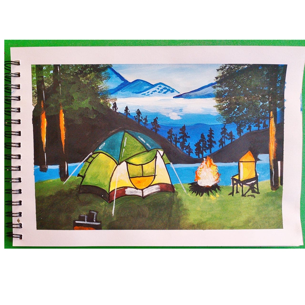 Mountain Lake Camping